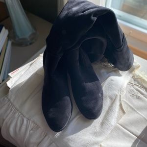 black sam EDELMAN boots over the knee LIKE NEW
